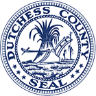 Dutchess County Seal with text: Dutchess County Seal.